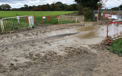 Public Footpath Mud-pit