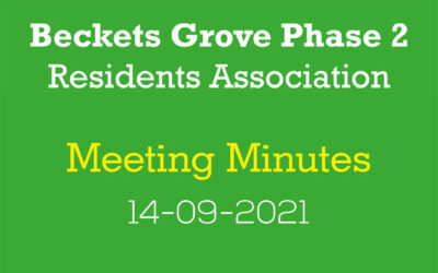 Meeting Minutes 14-09-2021