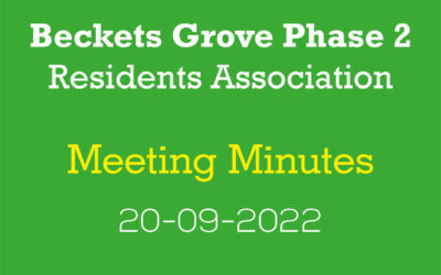 Meeting Minutes 20-09-2022