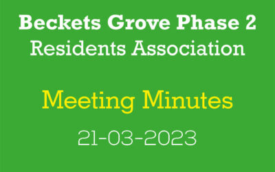 Meeting Minutes 21-03-2023