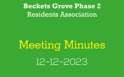 Meeting Minutes 12-12-2023